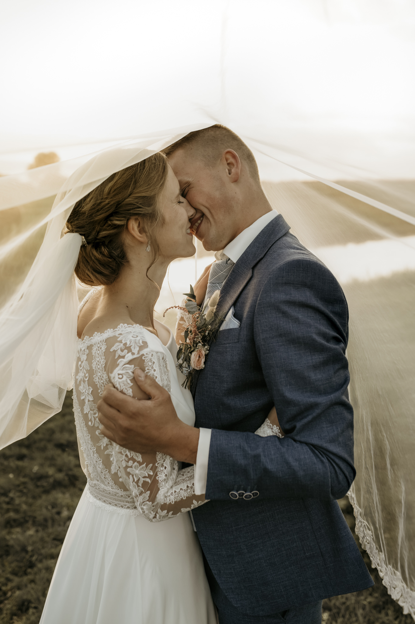 Buiten trouwen in September Utrecht